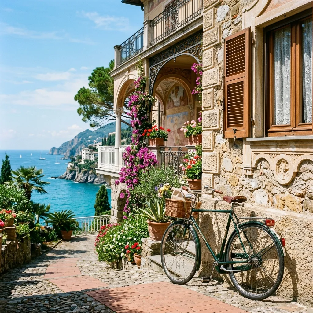 Bicicletta Vintage Villa Storica